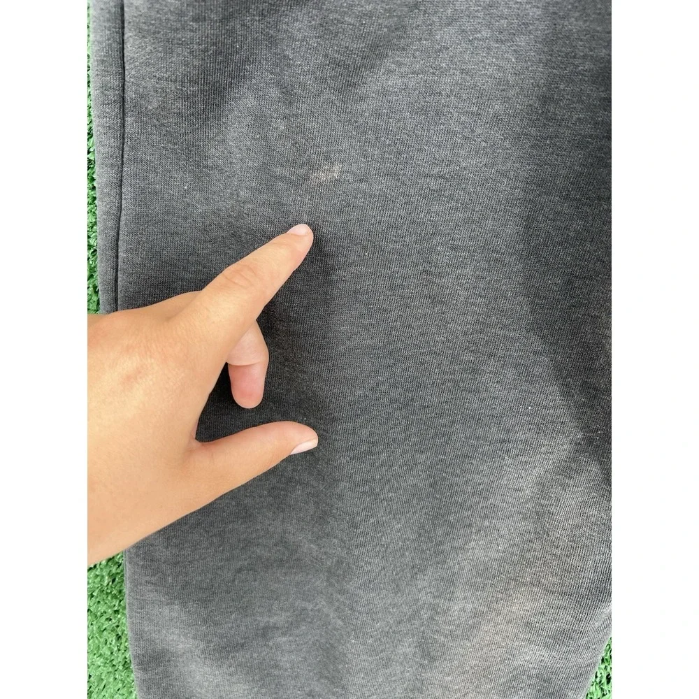 Vintage Nike Pants Mens M Gray Sweatpants Joggers Swoosh Logo Athletic Gym 90s - Picture 8 of 9